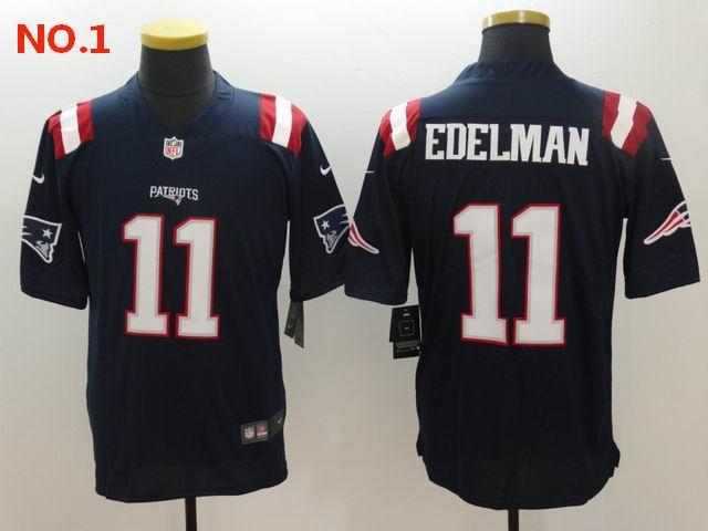 Men's New England Patriots #11 Julian Edelman Jerseys-9